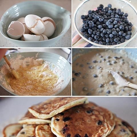 Sarah's Blueberry Pancakes