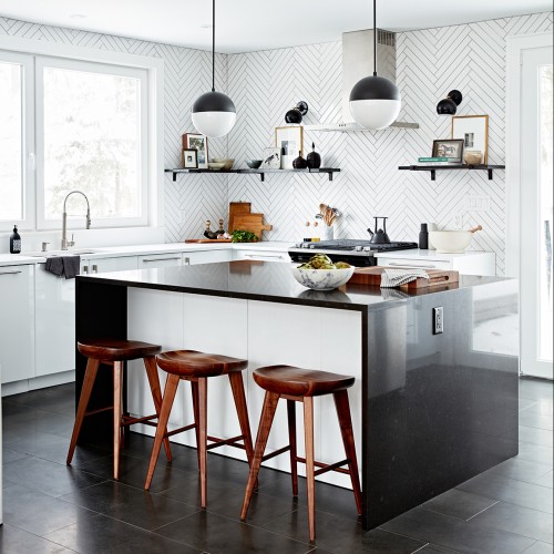 Kitchen designed by Sarah Richardson and Tiffany Piotrowski